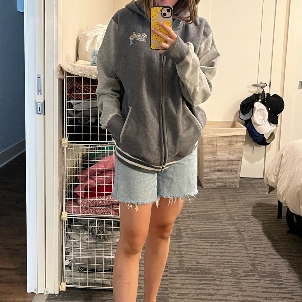 UCLA Champion zip hoodie